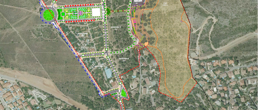 Proyecto de urbanización del Sector Pontazgo