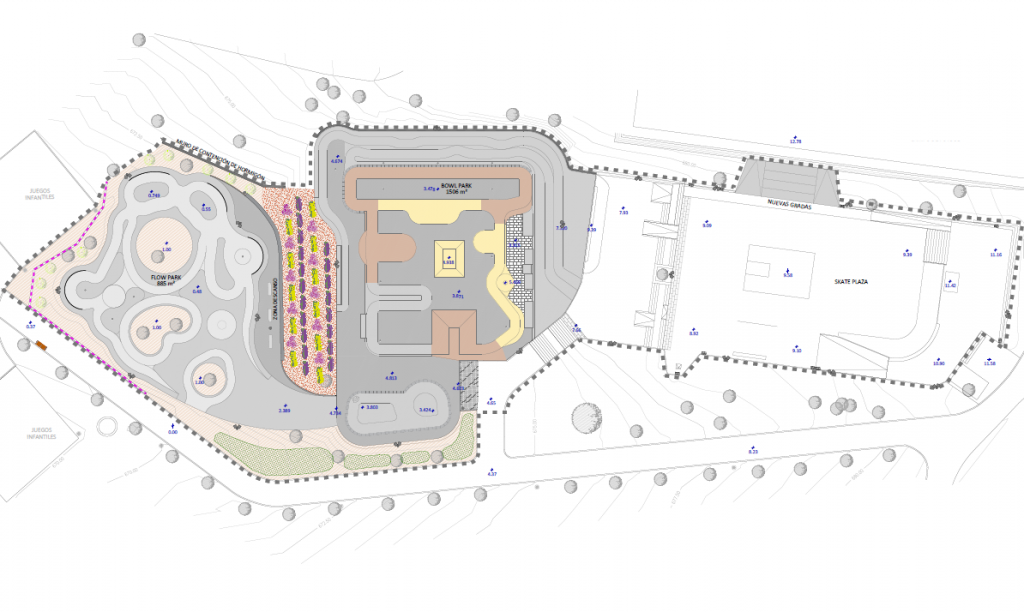 INSTALACIÓN DEPORTIVA SKATE PLAZA